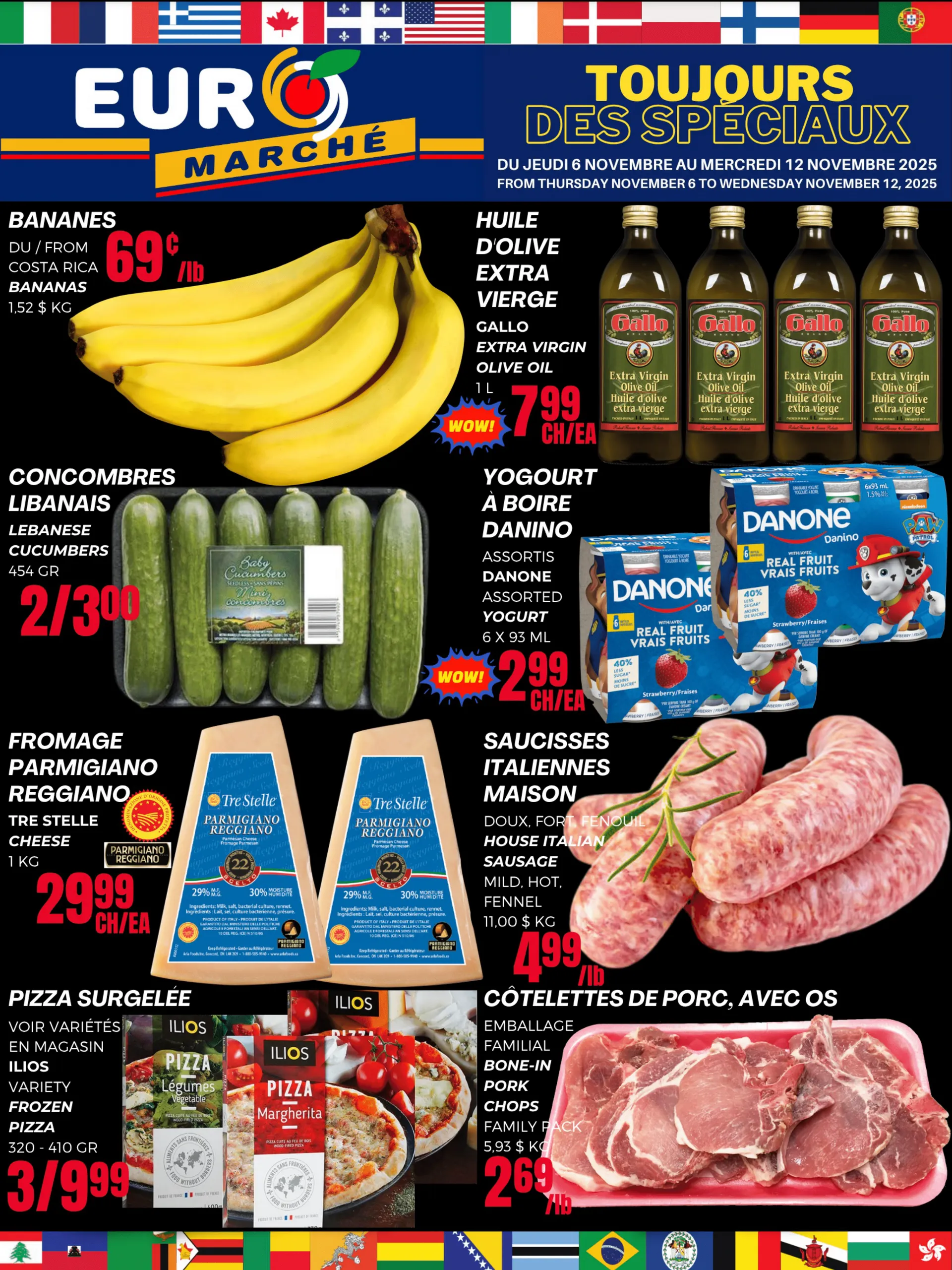 Euromarché Sales from November 6 to November 12 2025 - flyer page 1