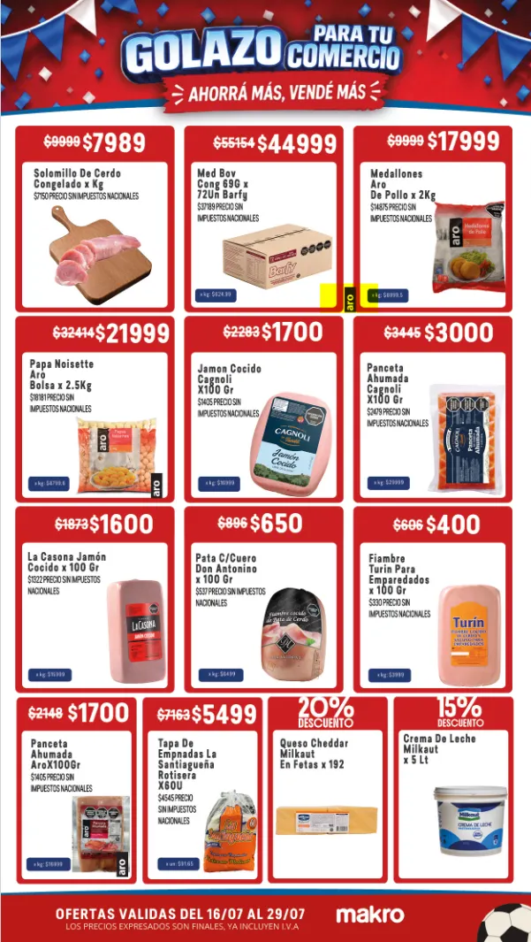 Ofertas de Ofertas Makro 16 de julio al 29 de julio 2026 - Página 2 del catálogo