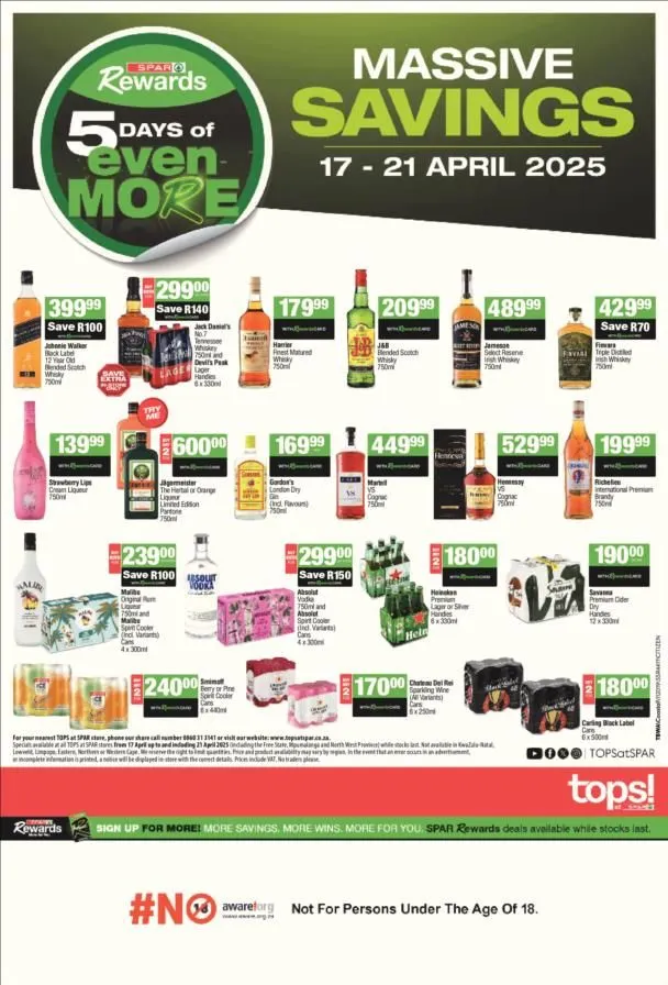 Weekly ads from 21 April to 21 April 2025 - Catalogue Page 1