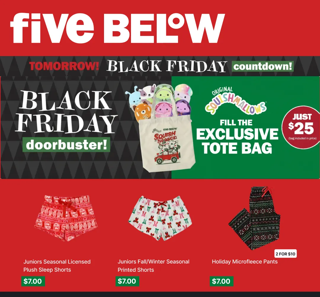 Weekly ad Black friday deals from November 27 to December 5 2025 - Page 