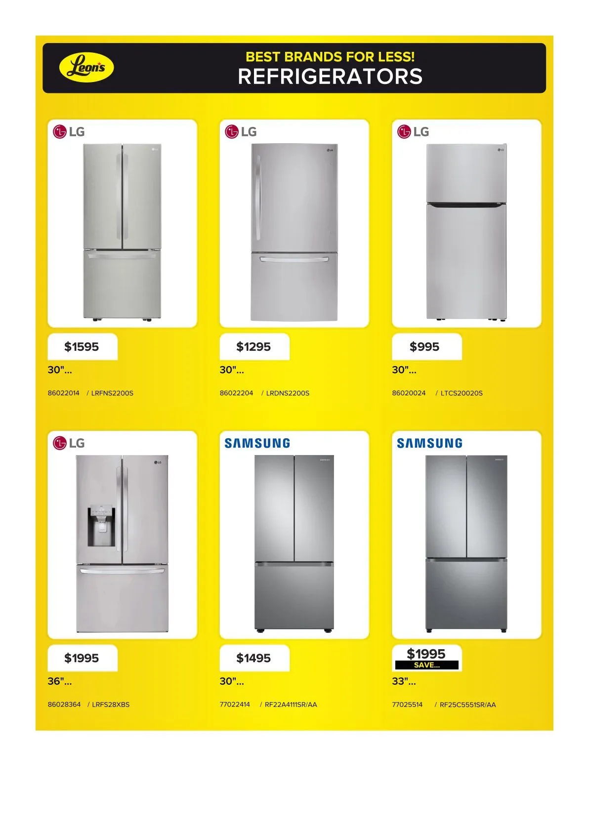 Leon's Sales from June 4 to June 10 2026 - flyer page 