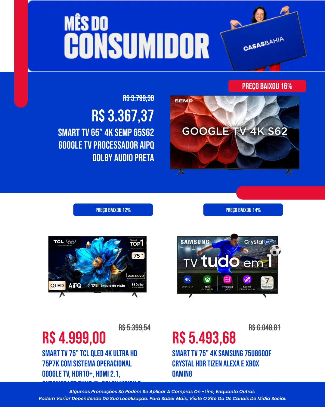 Encarte de Casas Bahia 30 de março até 20 de abril 2026 - Pagina 2