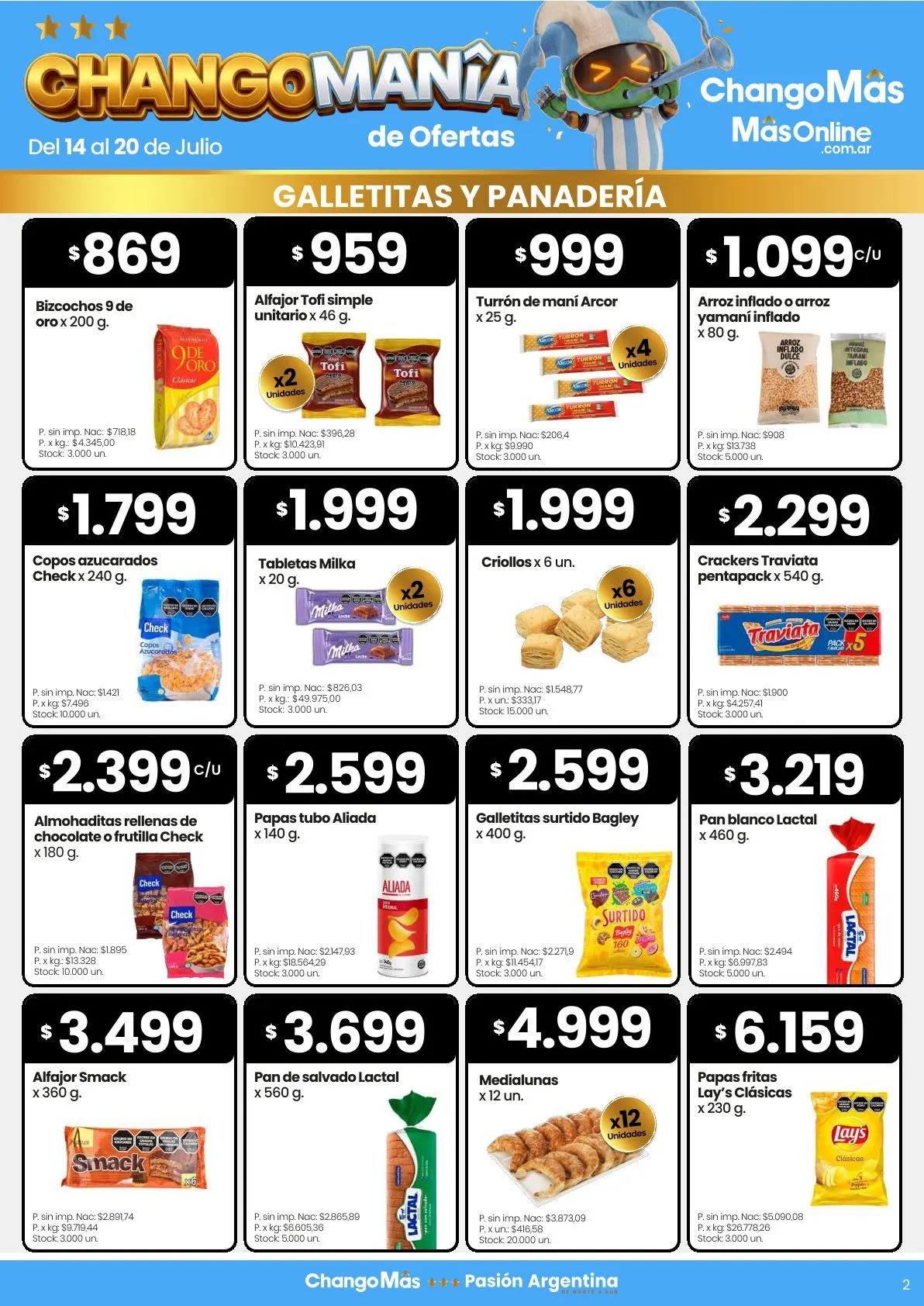Ofertas de Changomas  Ofertas 14 de julio al 20 de julio 2026 - Página 2 del catálogo