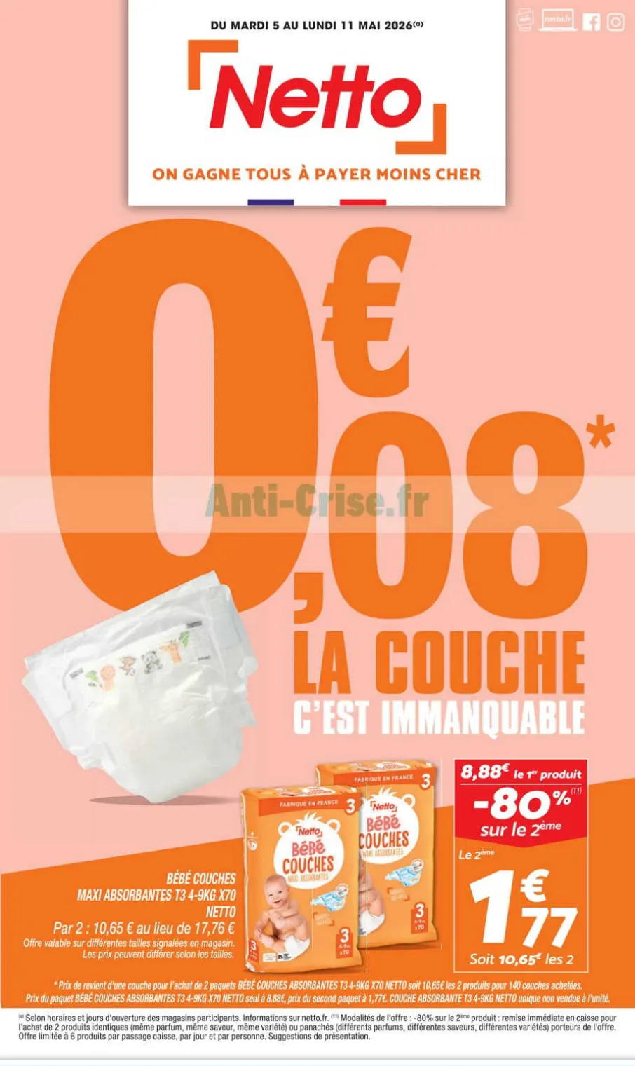 Catalogues Netto du 5 mai au 11 mai 2026 - Catalogue page 1