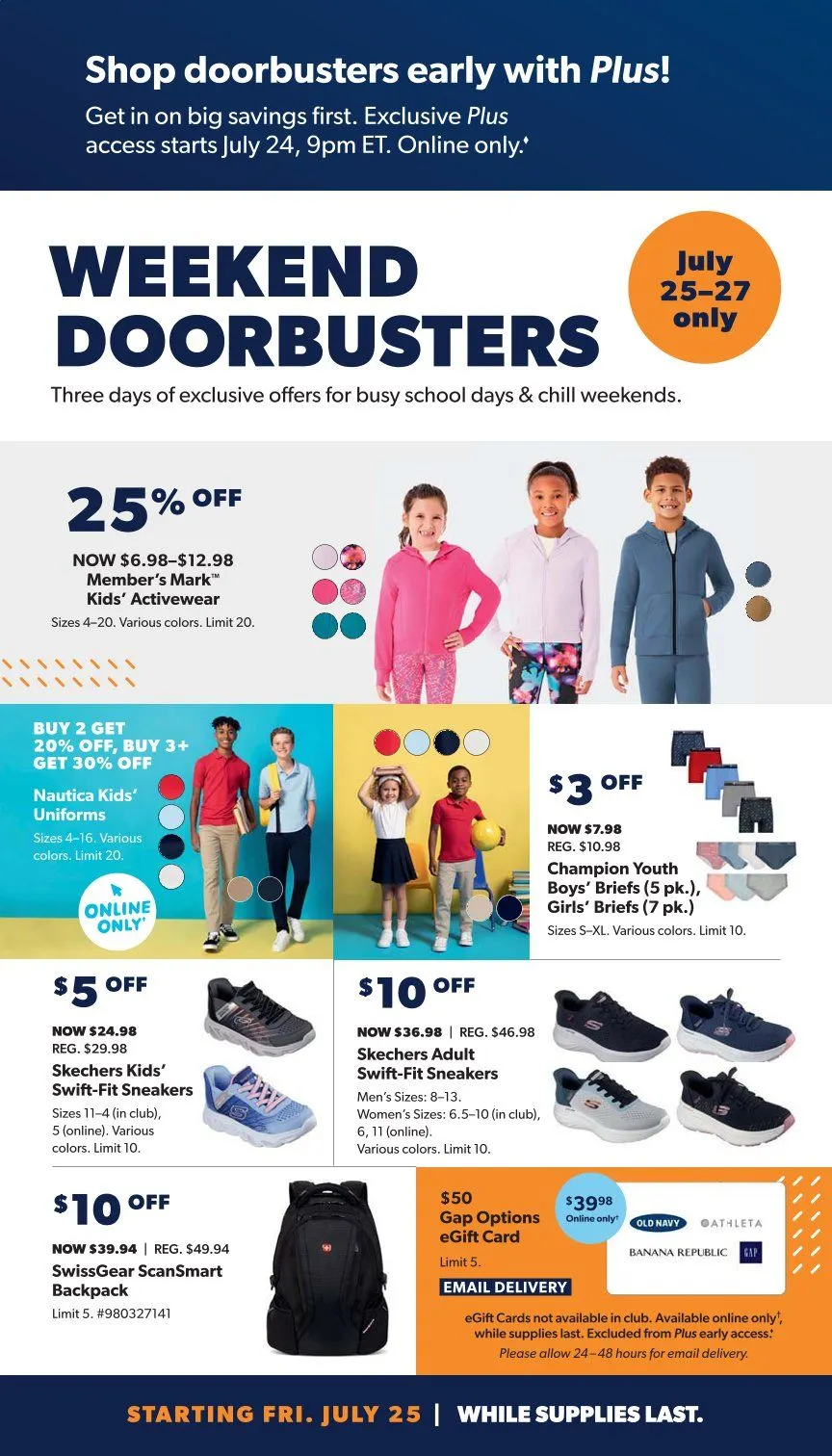 Weekly ad Sam's Club Sales from July 23 to August 17 2025 - Page 2