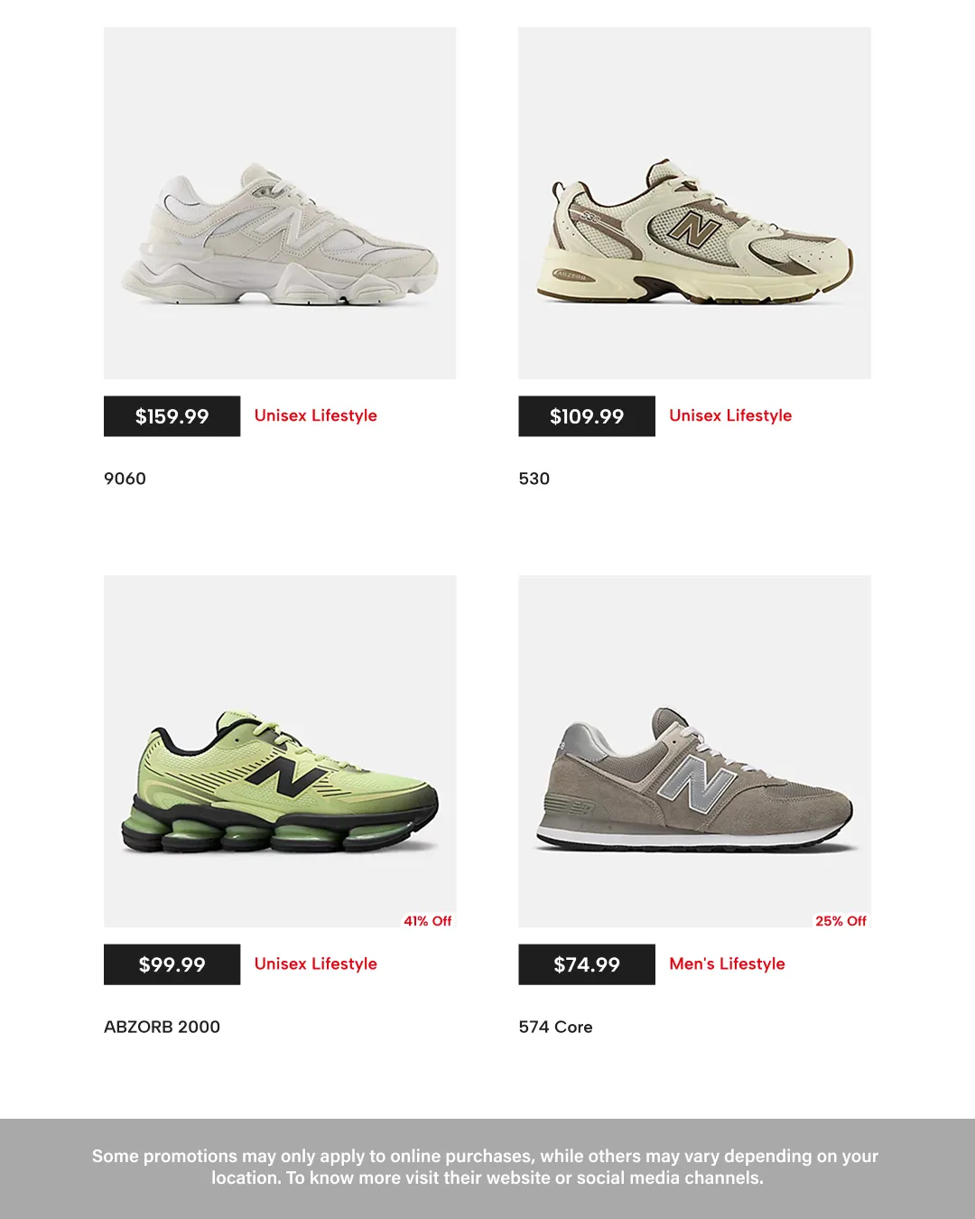 Weekly ad  New Balance Sales from June 22 to July 6 2026 - Page 2