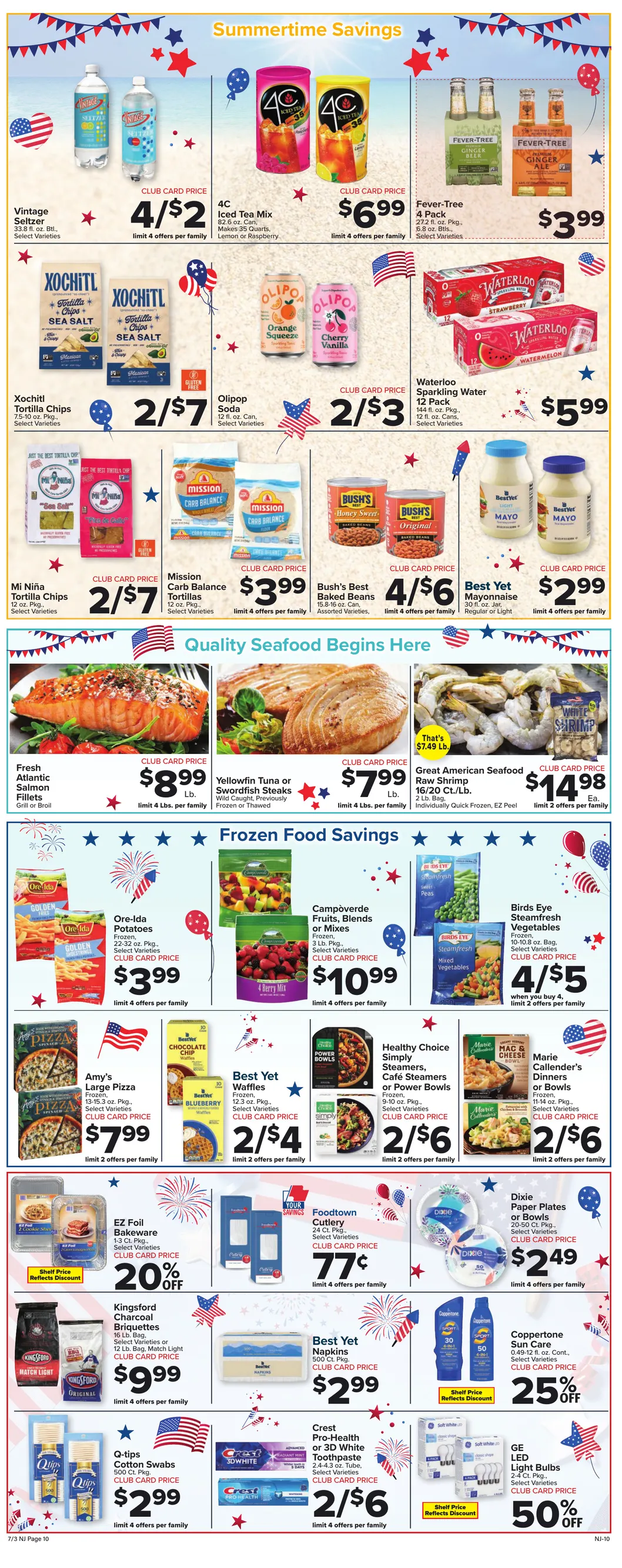 Weekly ad Foodtown Sales from July 3 to July 9 2026 - Page 2