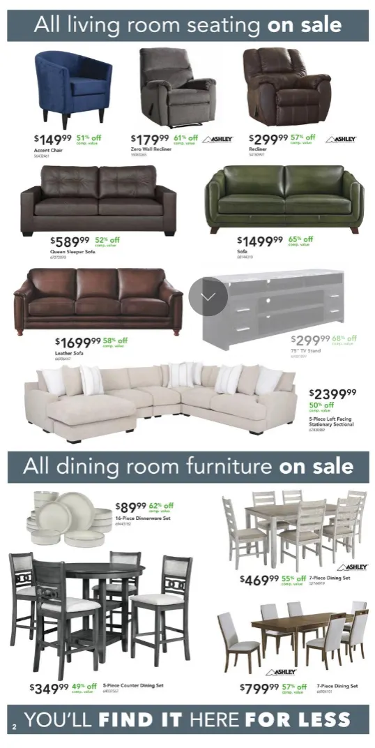 Weekly ad  Nebraska Furniture Mart Sales from February 25 to March 3 2026 - Page 2