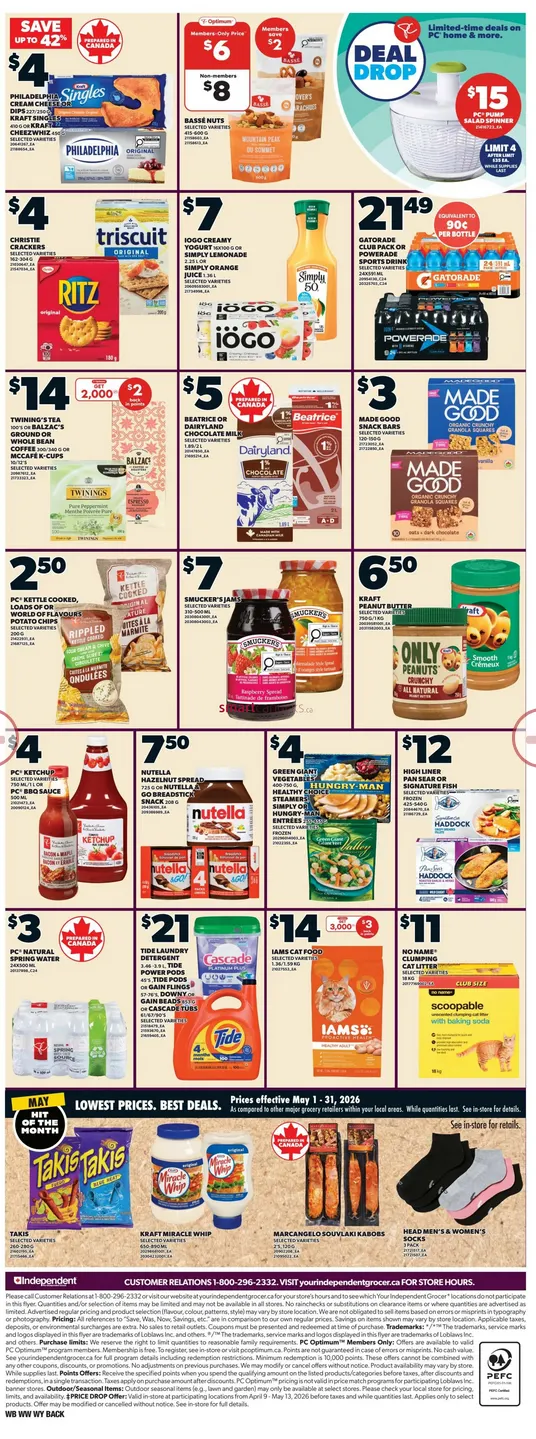 Independent Sales from April 30 to May 6 2026 - flyer page 3