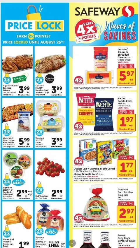 Weekly ad Safeway Sales from April 30 to May 6 2025 - Page 1