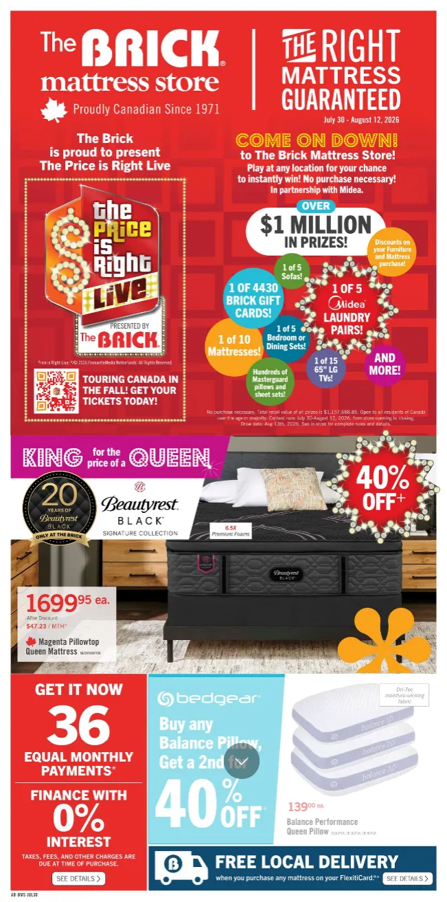 The Brick Sales from July 30 to August 12 2026 - flyer page 2