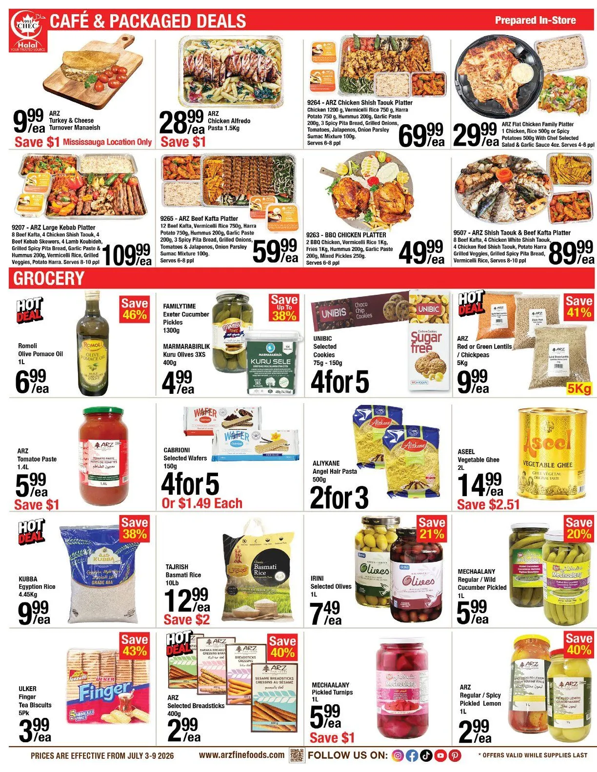  Arz Fine Foods Sales from July 3 to July 9 2026 - flyer page 2