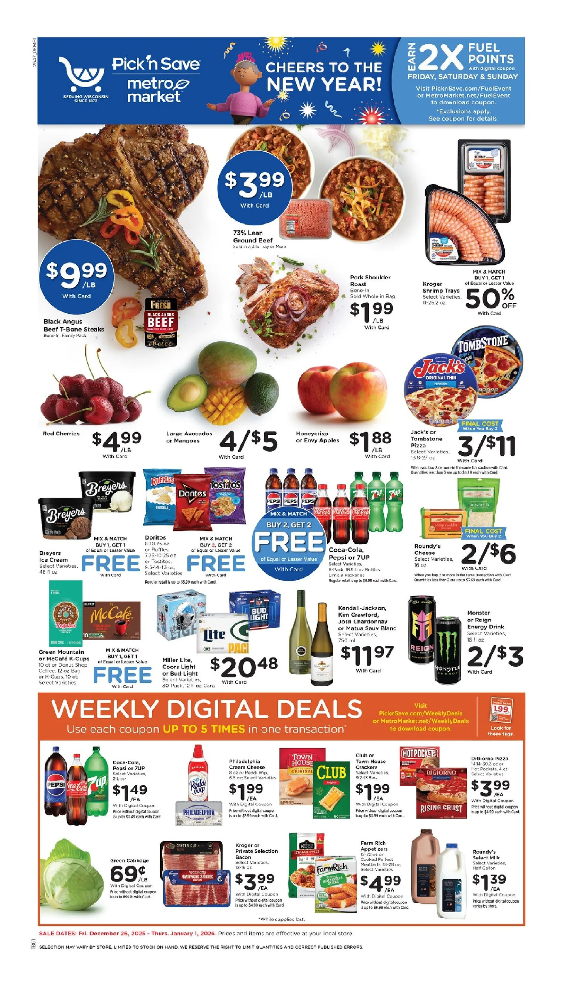 Weekly ad Metro Market Sales from December 26 to December 31 2025 - Page 2