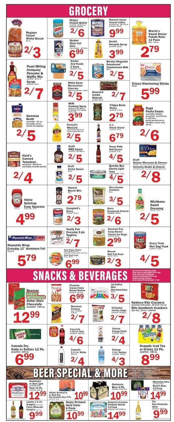 Weekly promotion Food Bazaar Sales spanning from December 18 to December 24 2025 - Page 2 for Catalogue 365