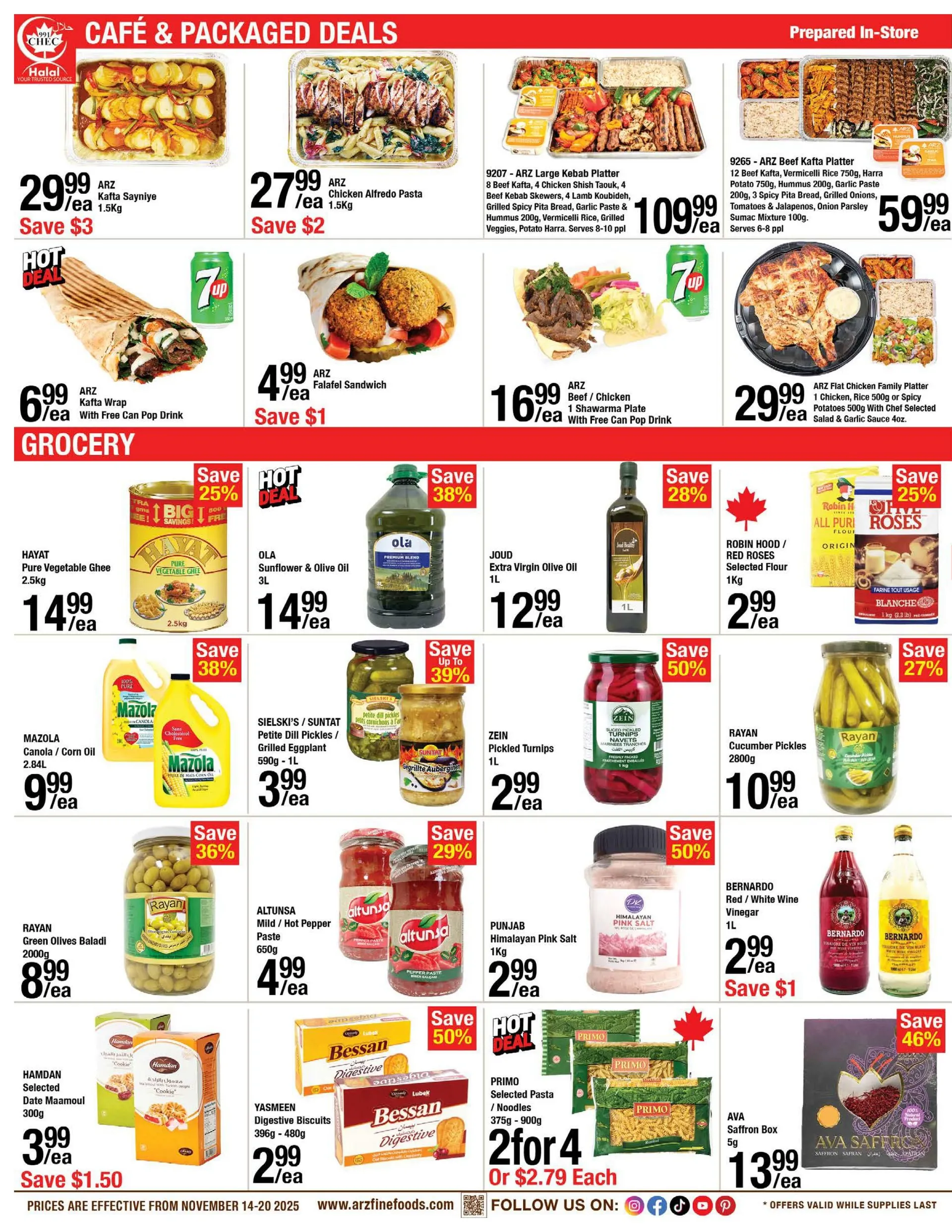 Arz Fine Foods Sales from November 14 to November 20 2025 - flyer page 2