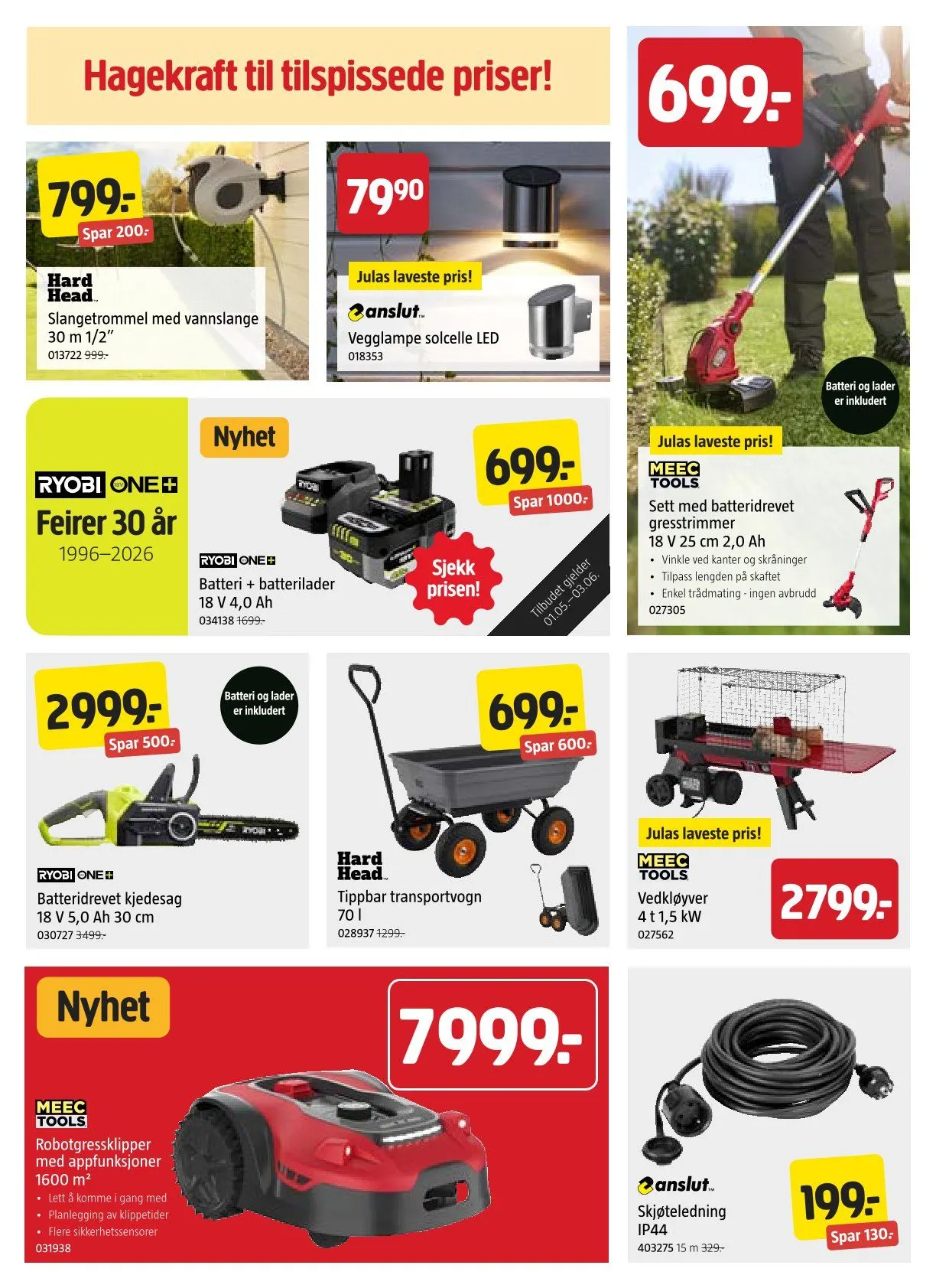 Jula-tilbudene fra 25. mai til 3. juni 2026 - kundeavisside 2