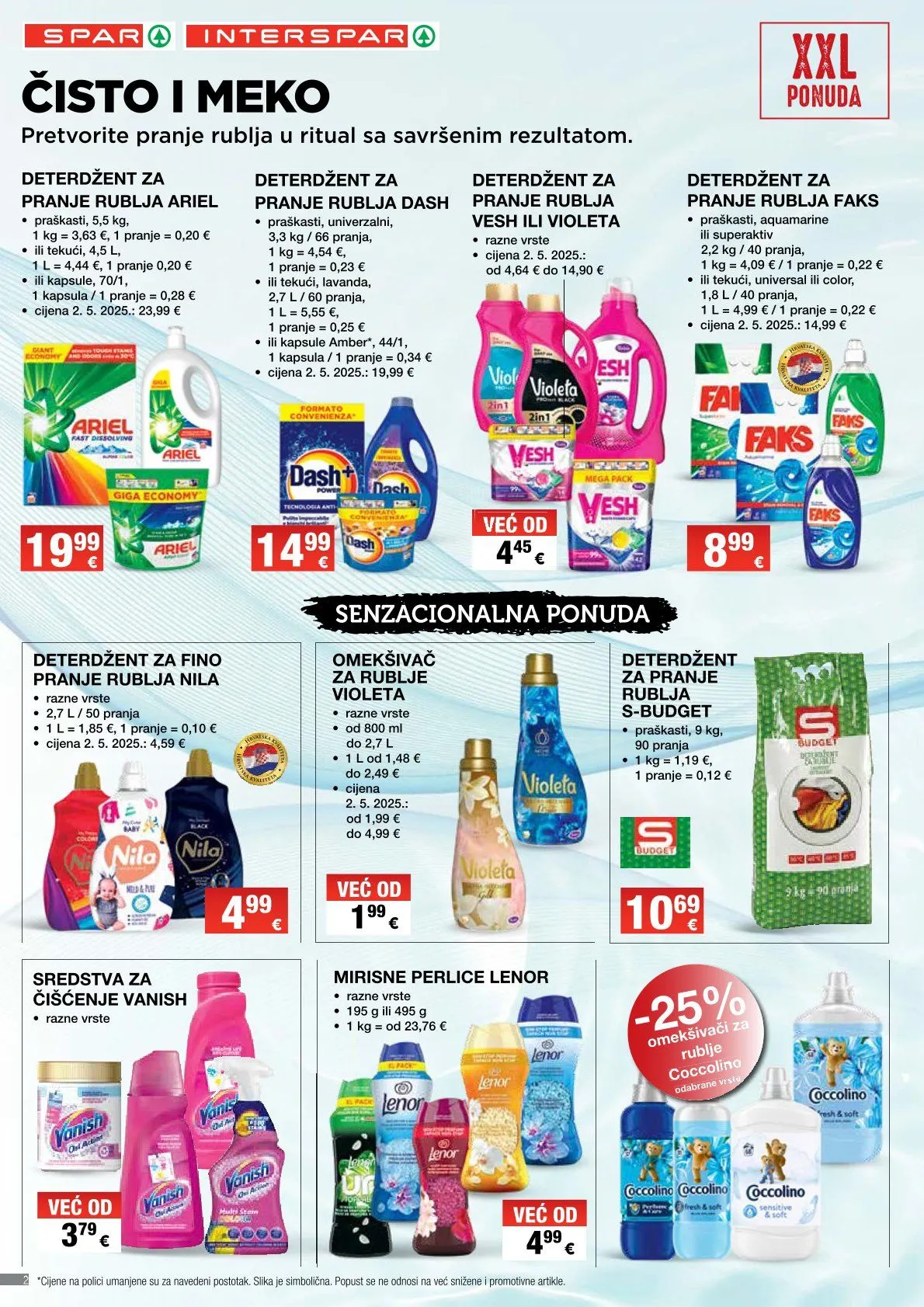 Katalog Najnovije ponude trgovine INTERSPAR od 23. listopada do 12. studenoga 2025. - Pregled Stranica 2