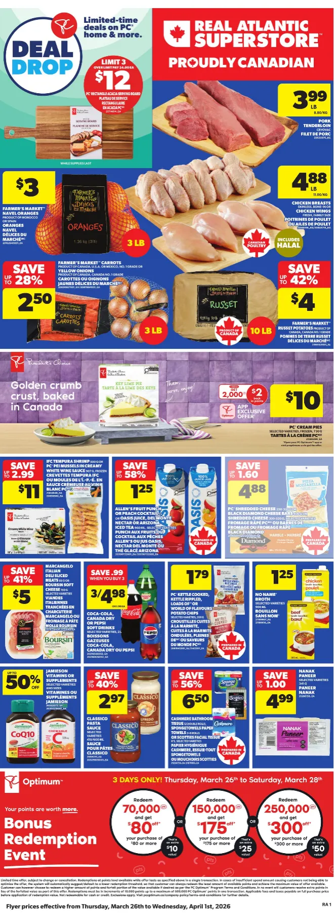 Atlantic Superstore Sales from March 26 to April 1 2026 - flyer page 2