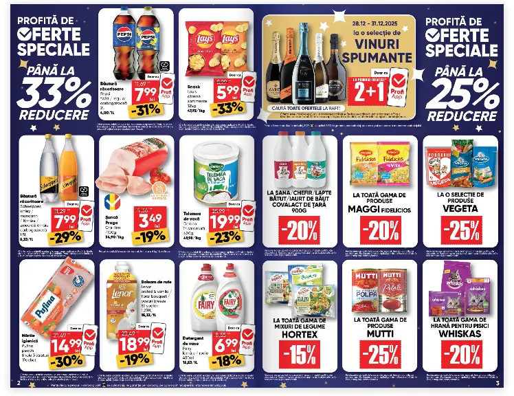 Catalog Profi  de la 26 decembrie până la 6 ianuarie 2026 - Revista Pagina 2