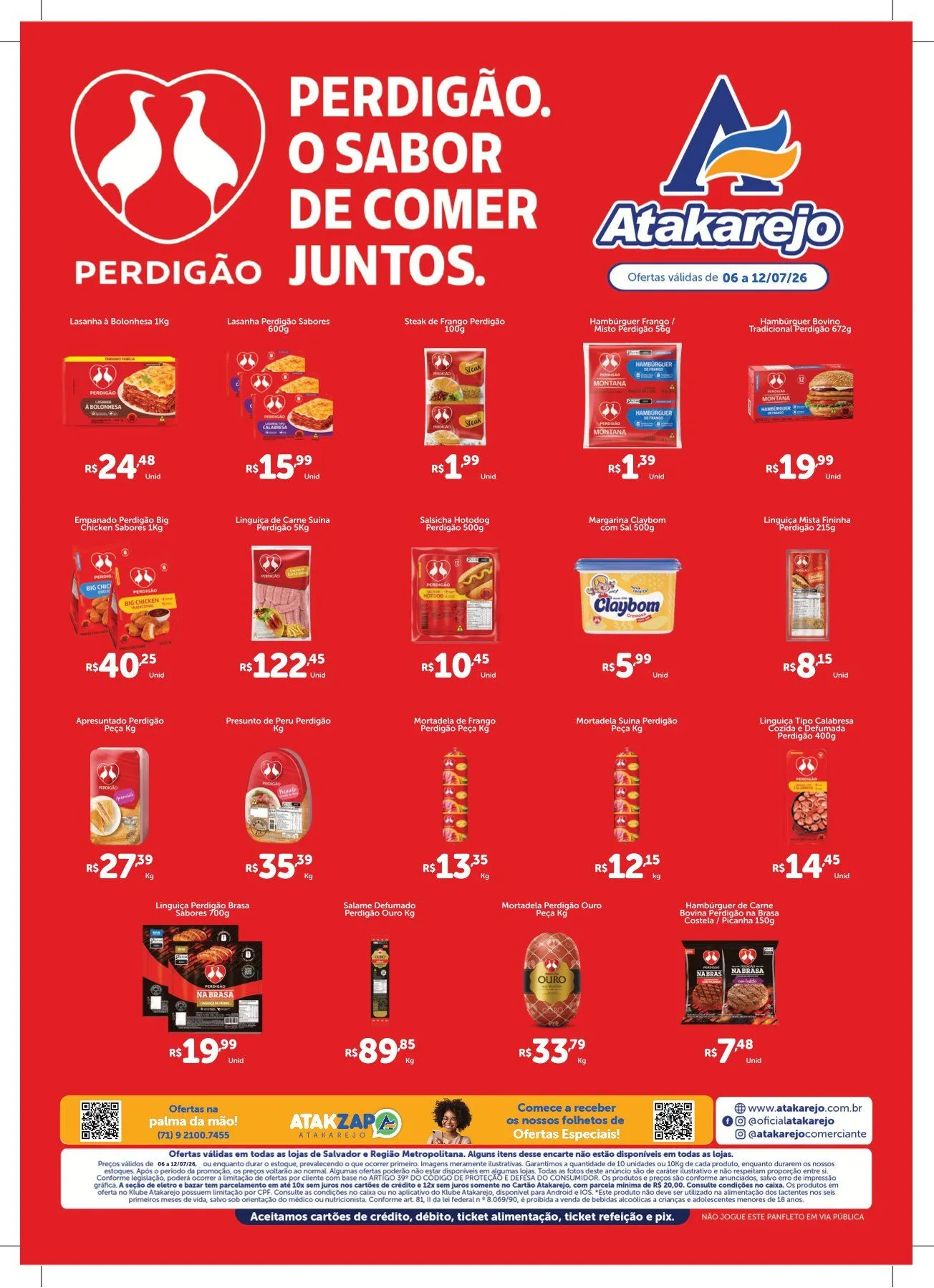 Encarte de Folhetos Atakadão Atakarejo 6 de julho até 12 de julho 2026 - Pagina 2