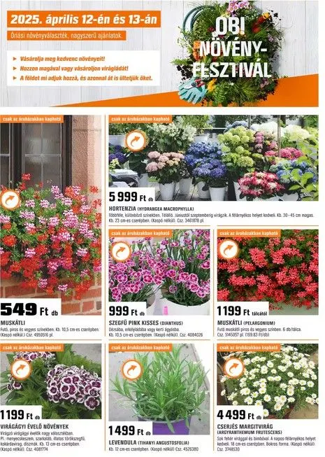 Katalógus OBI Ajánlatok április 1.-tól április 30.-ig 2025. - Oldal 2