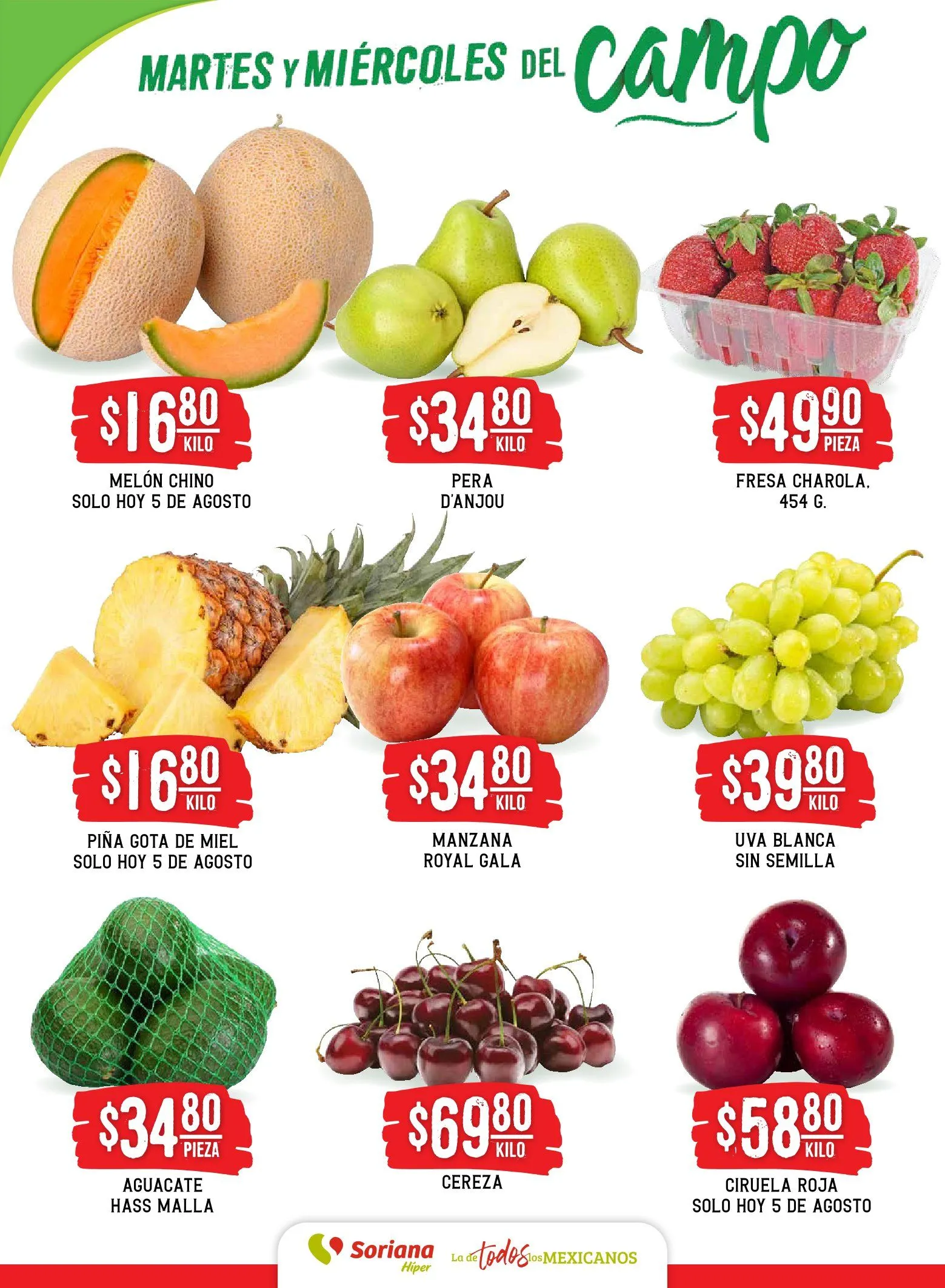 Catálogo de Soriana catálogos y ofertas 5 de agosto al 6 de agosto 2025 - Pagina 2