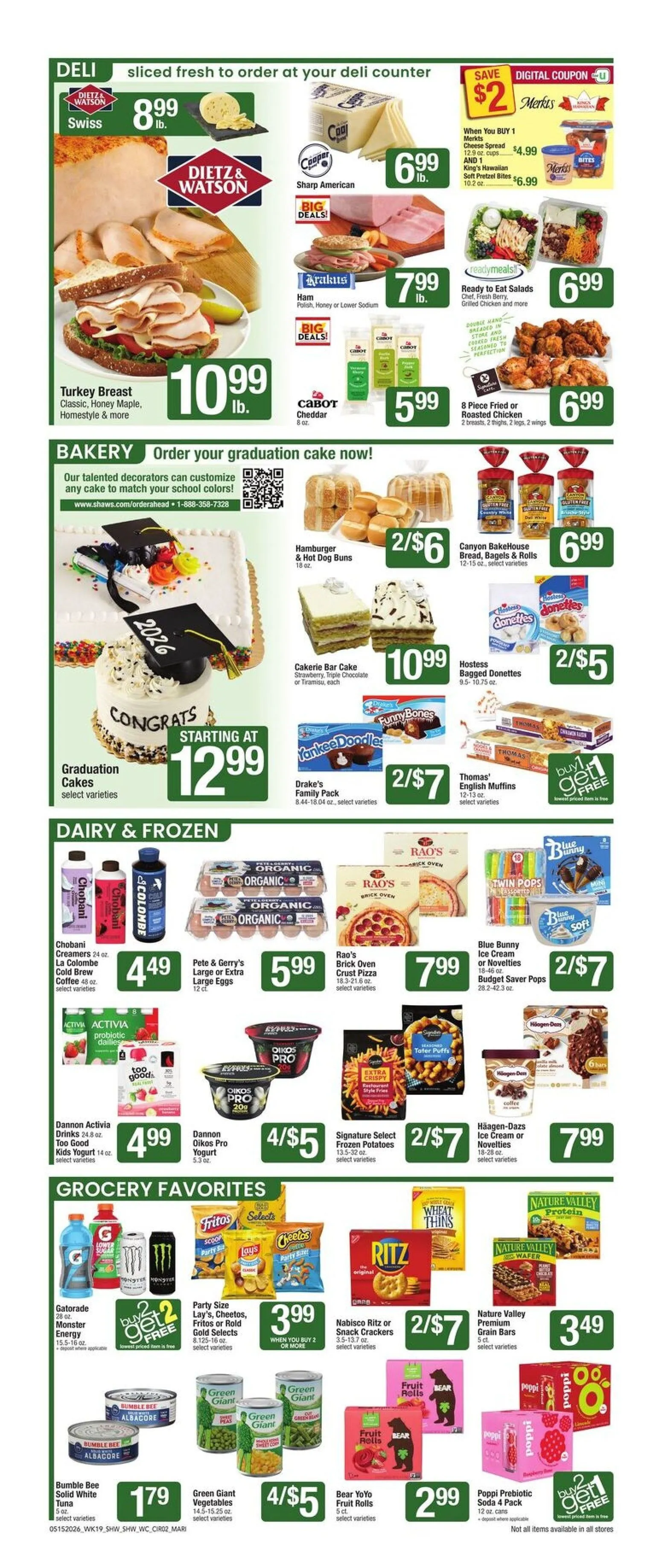 Weekly ad Shaw's Sales from May 18 to May 21 2026 - Page 2