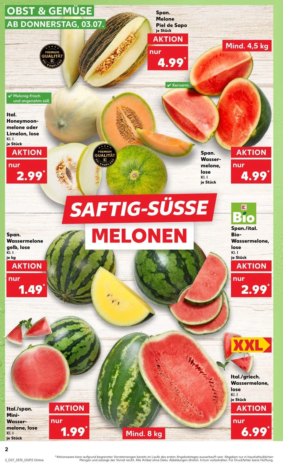 Kaufland Prospekt von 3. Juli bis 9. Juli 2025 - Prospekt seite 23