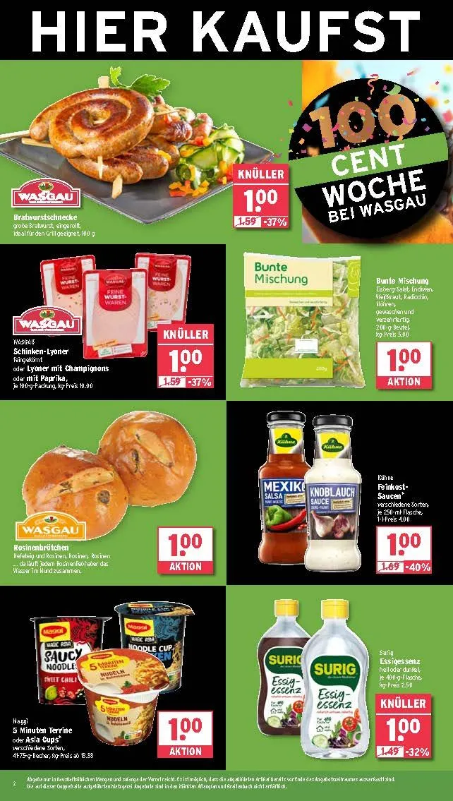 Wasgau Angebote von 10. Juni bis 14. Juni 2025 - Prospekt seite 2