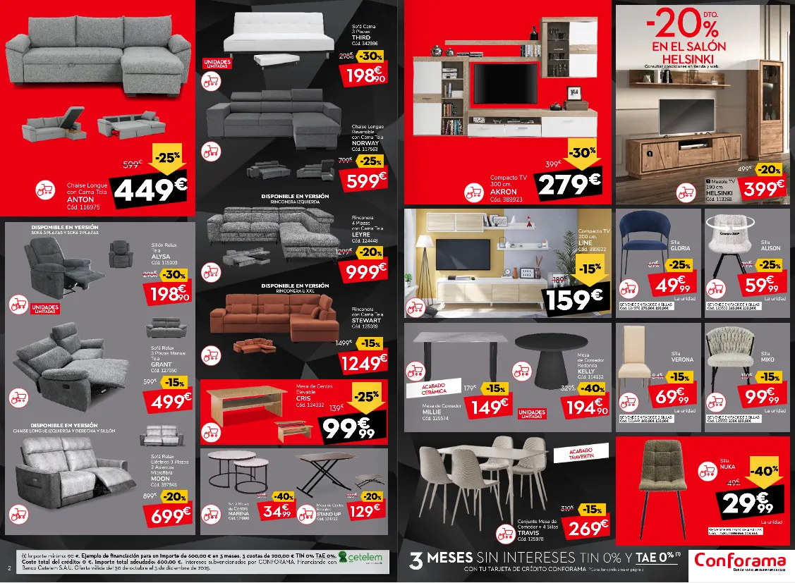Catálogo de Catálogos de Conforama  31 de octubre al 3 de noviembre 2025 - Página 2