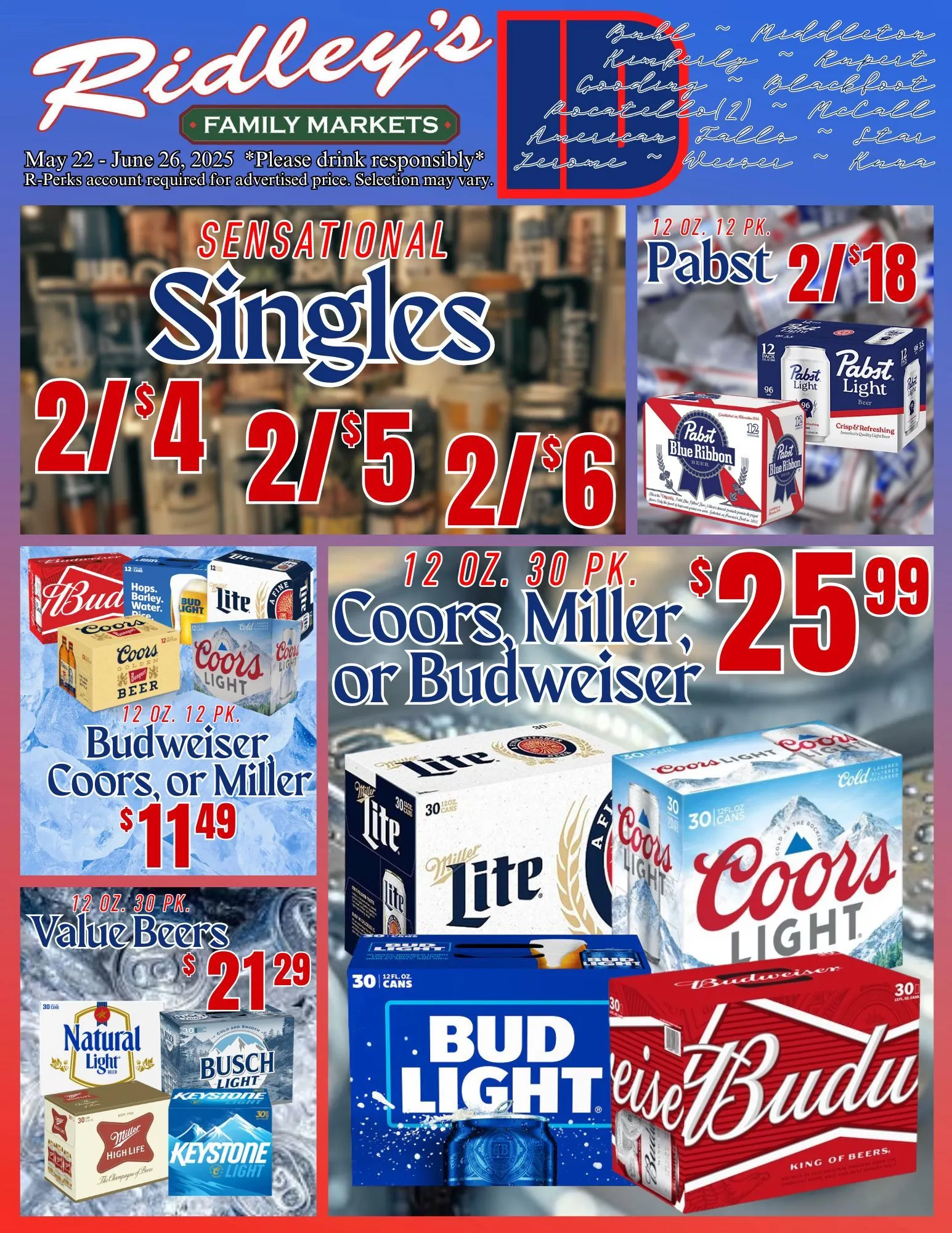 Weekly ad Ridley's Family Markets Sales from May 22 to May 27 2025 - Page 