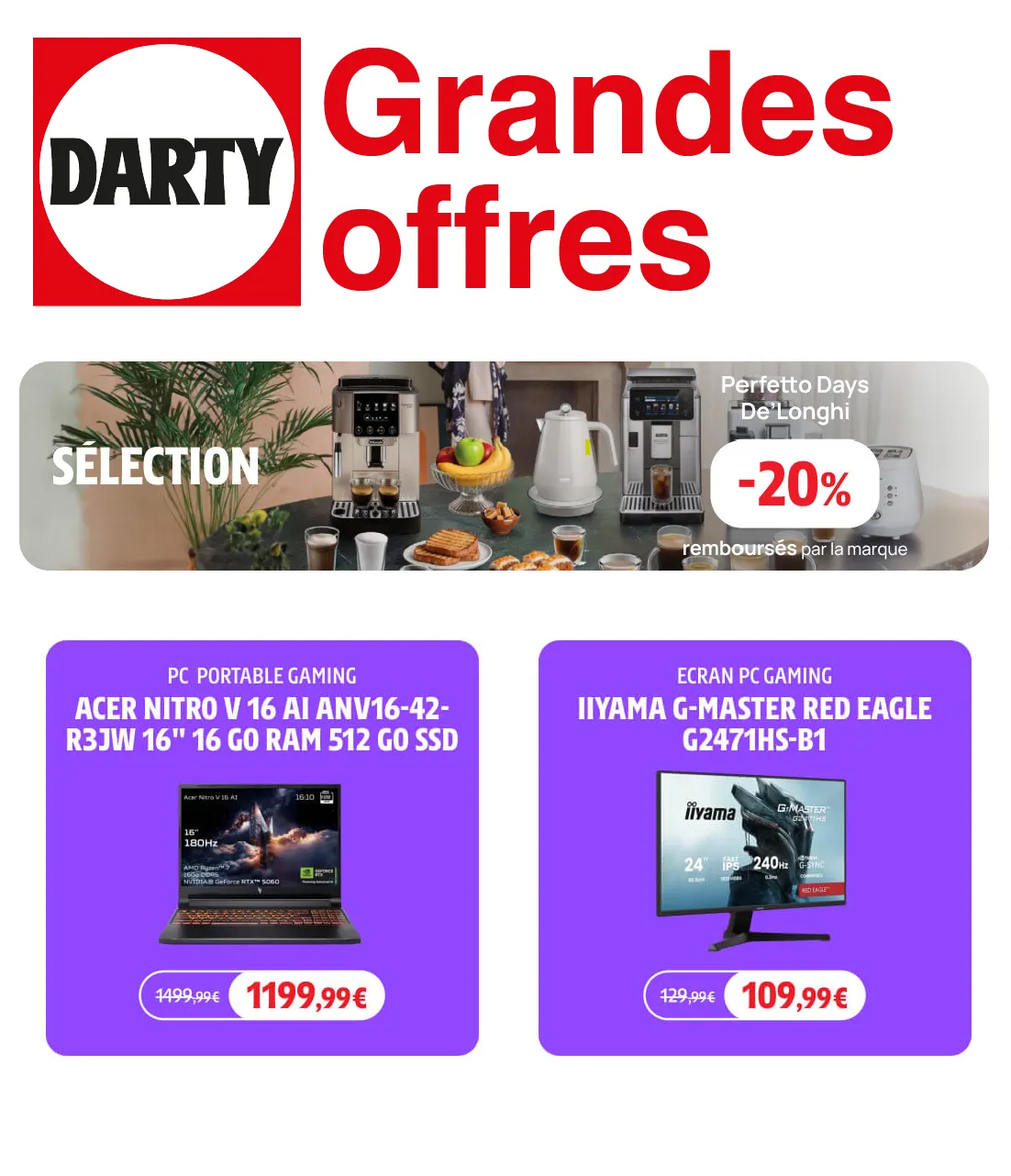 Darty Catalogue du 1 avril au 20 avril 2026 - Catalogue page 