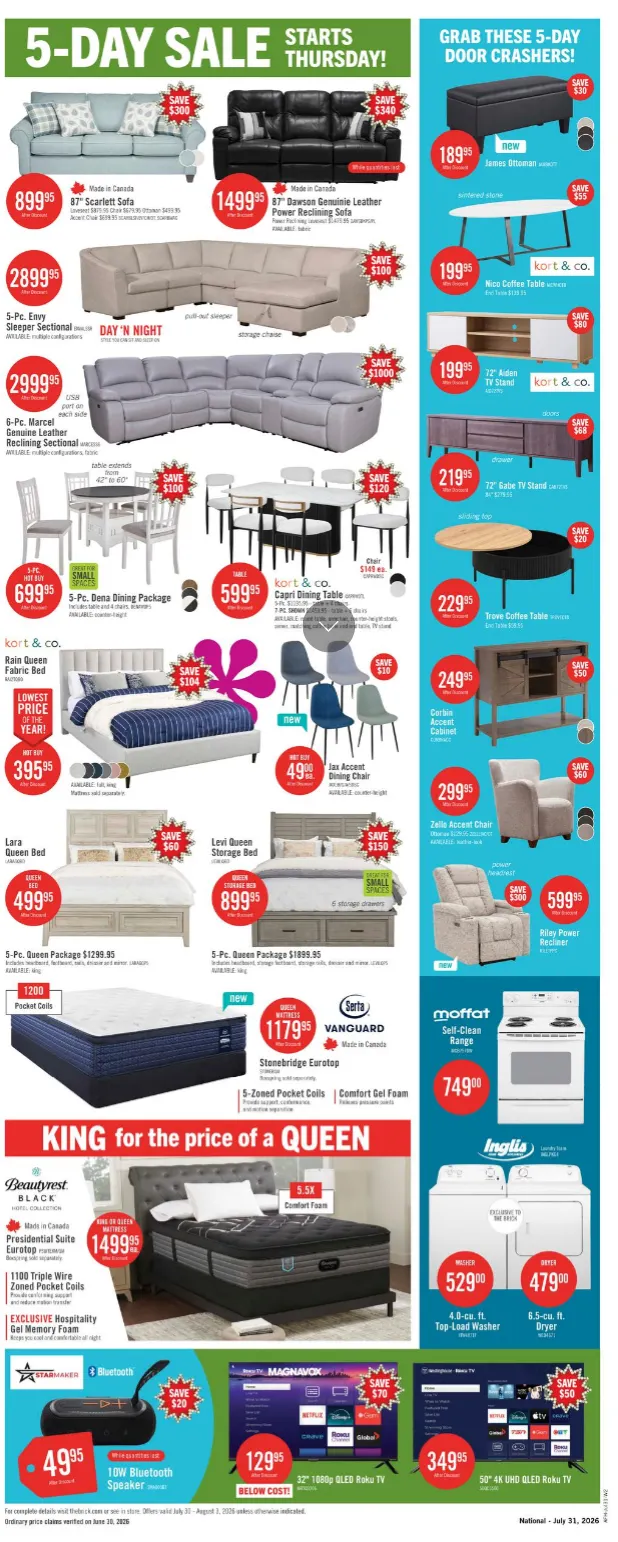 The Brick Sales from July 30 to August 12 2026 - flyer page 2