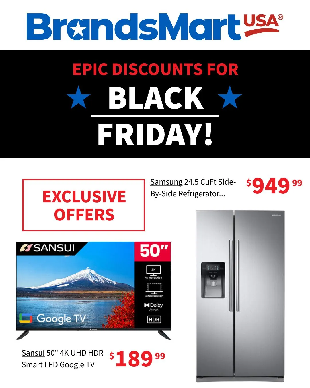 Weekly ad Black Friday deals from November 6 to November 30 2024 - Page 1