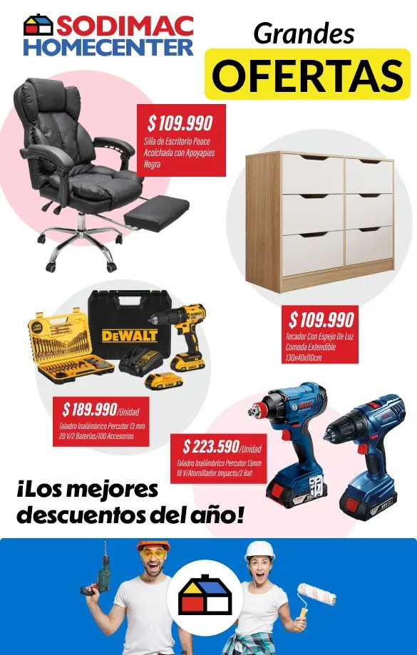 Catálogo de Ofertas en Sodimac 6 de marzo al 20 de marzo 2025 - Página 1