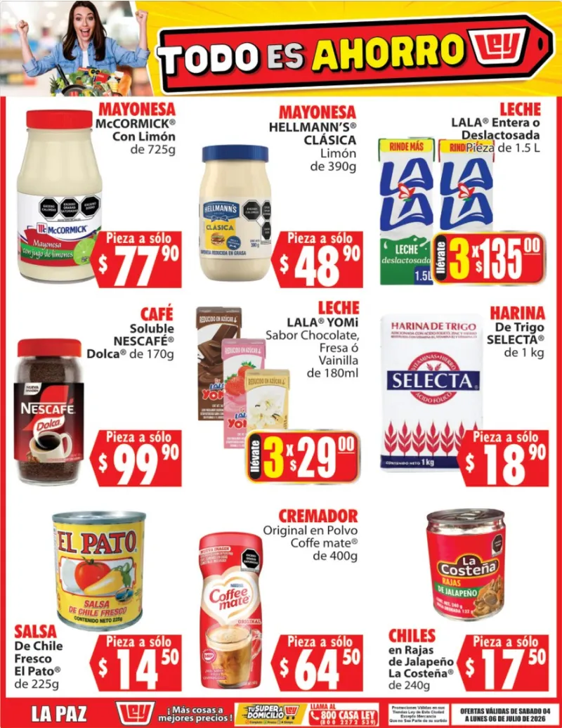 Catálogo de Casa Ley Ofertas 4 de julio al 6 de julio 2026 - Pagina 2