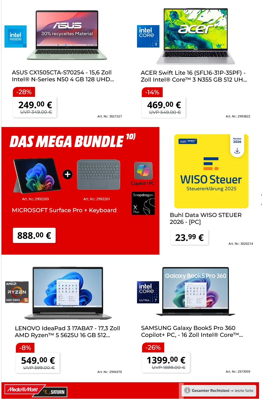 Angebote Mediamar von 10. Februar bis 15. Februar 2026 - Prospekt seite 2