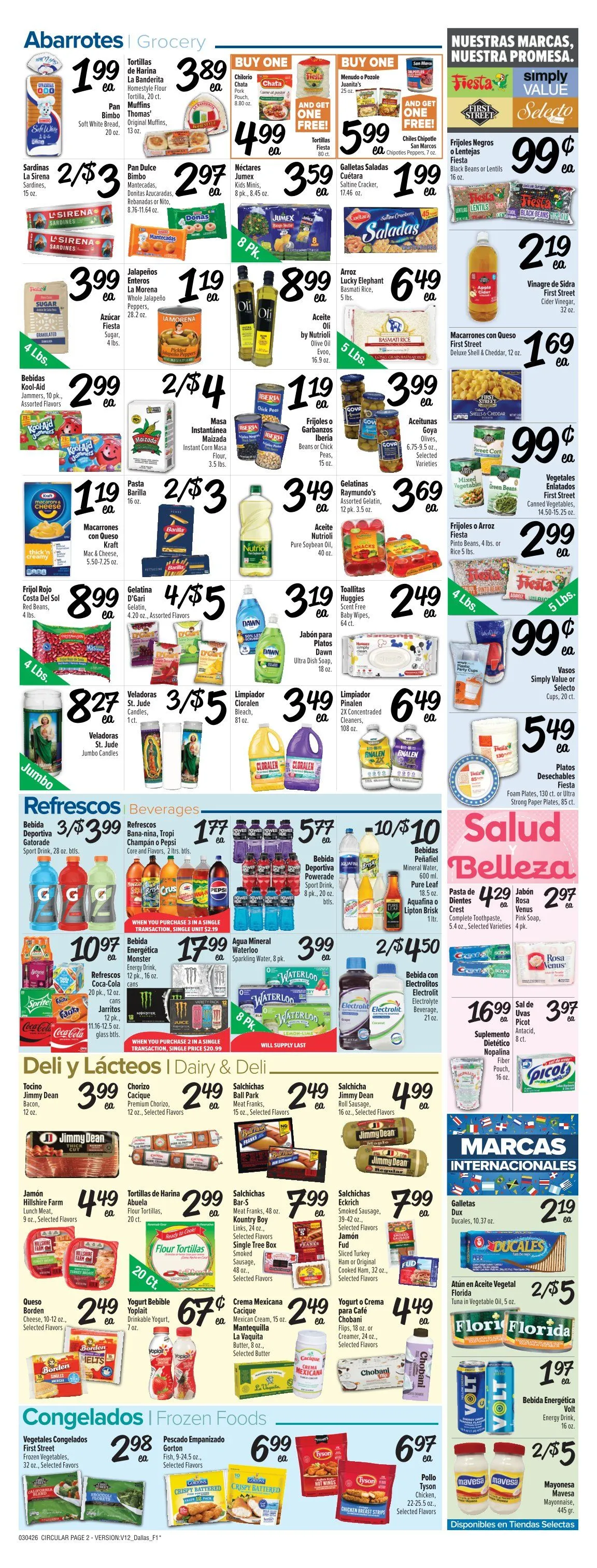 Weekly ad Fiesta Mart Sales from March 4 to March 10 2026 - Page 2