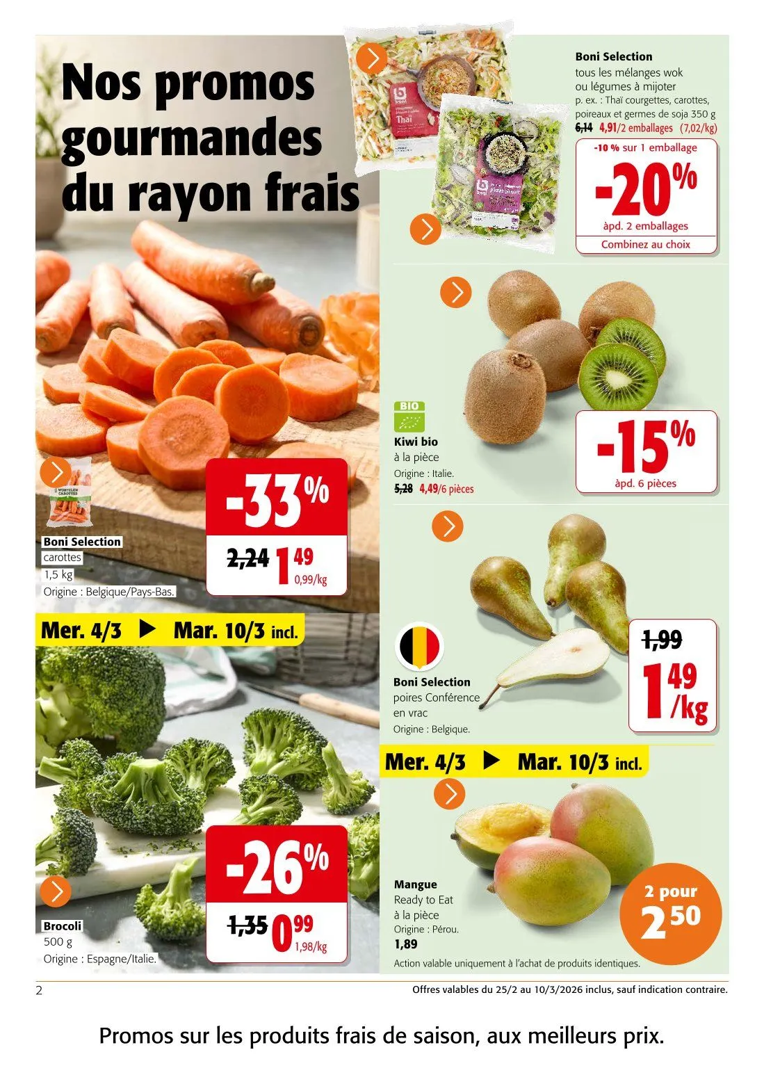 Catalogues Colruyt du 25 février au 10 mars 2026 - Catalogue page 2