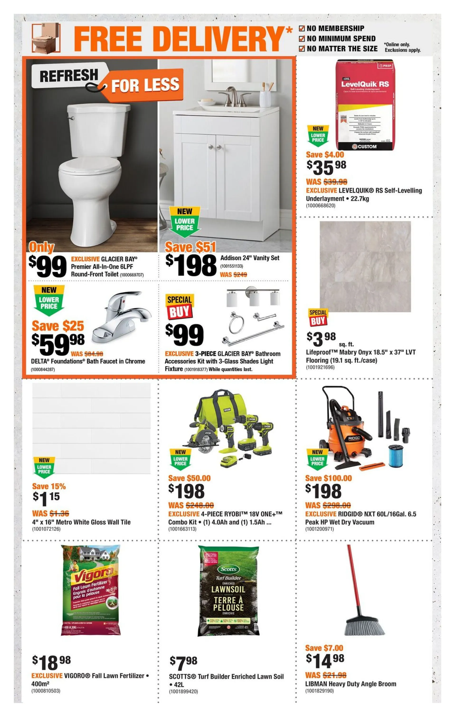 The Home Depot Sales from August 28 to September 10 2025 - flyer page 2
