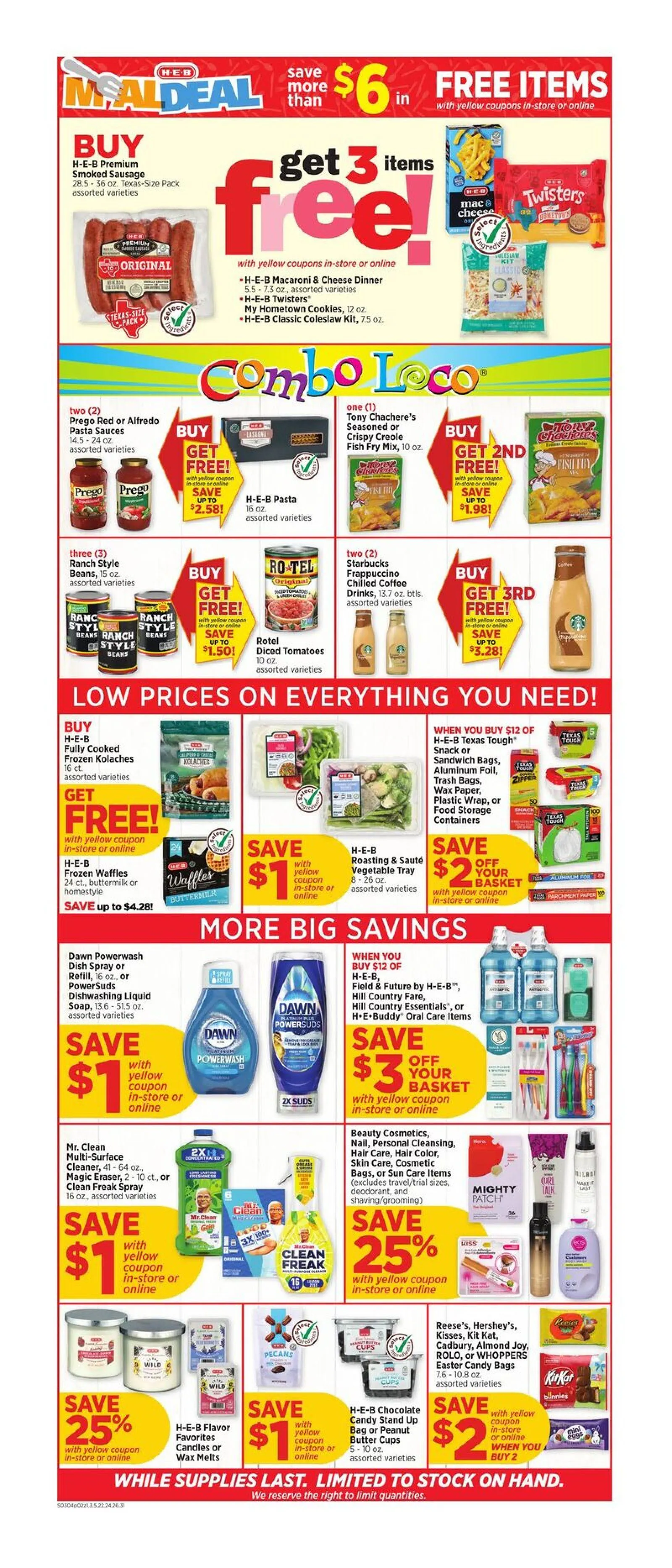 Weekly ad H-E-B  Sales from March 5 to March 11 2026 - Page 2
