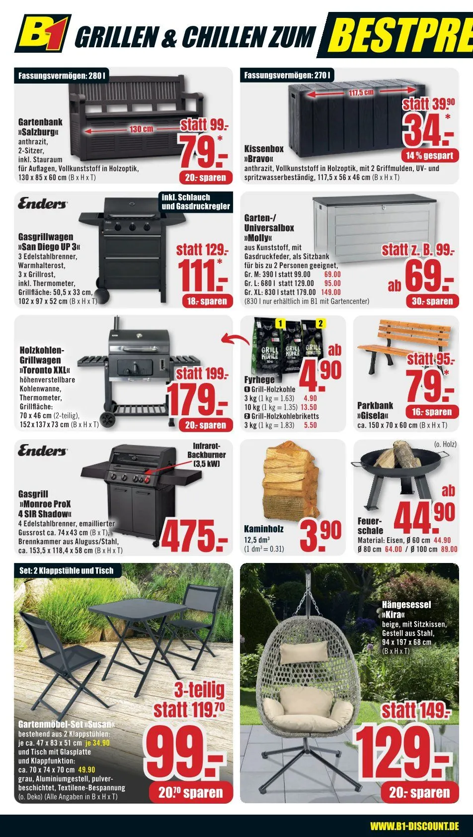 B1 Discount Baumarkt Prospekte von 21. März bis 27. März 2026 - Prospekt seite 2