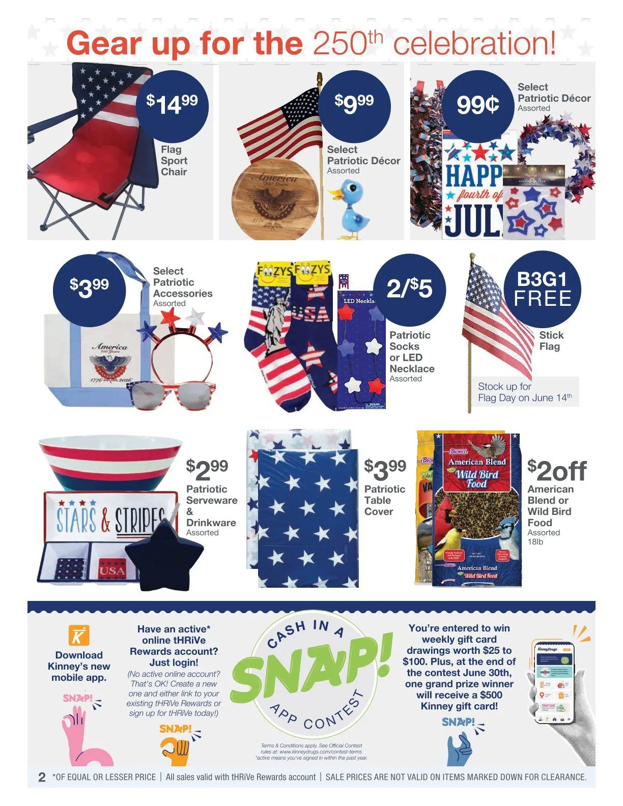 Weekly promotion Kinney Drugs weekly ads spanning from May 20 to May 26 2026 - Page 2 for Catalogue 365
