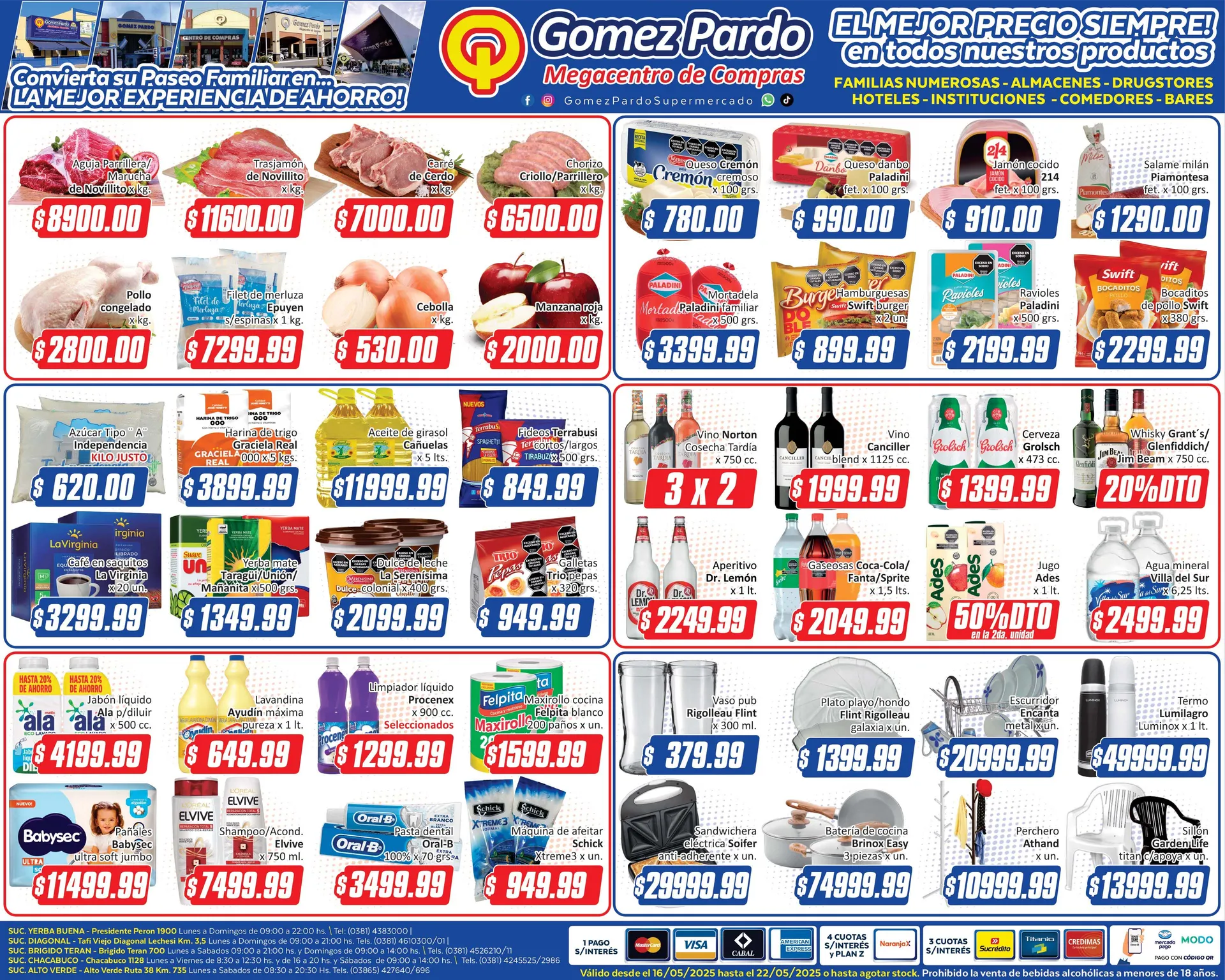 Ofertas de Ofertas 16 de mayo al 22 de mayo 2025 - Página  del catálogo