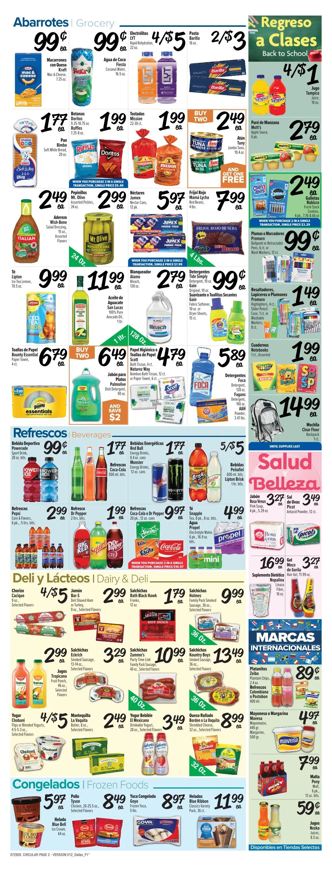 Weekly ad Fiesta Mart Sales from July 29 to August 4 2026 - Page 2