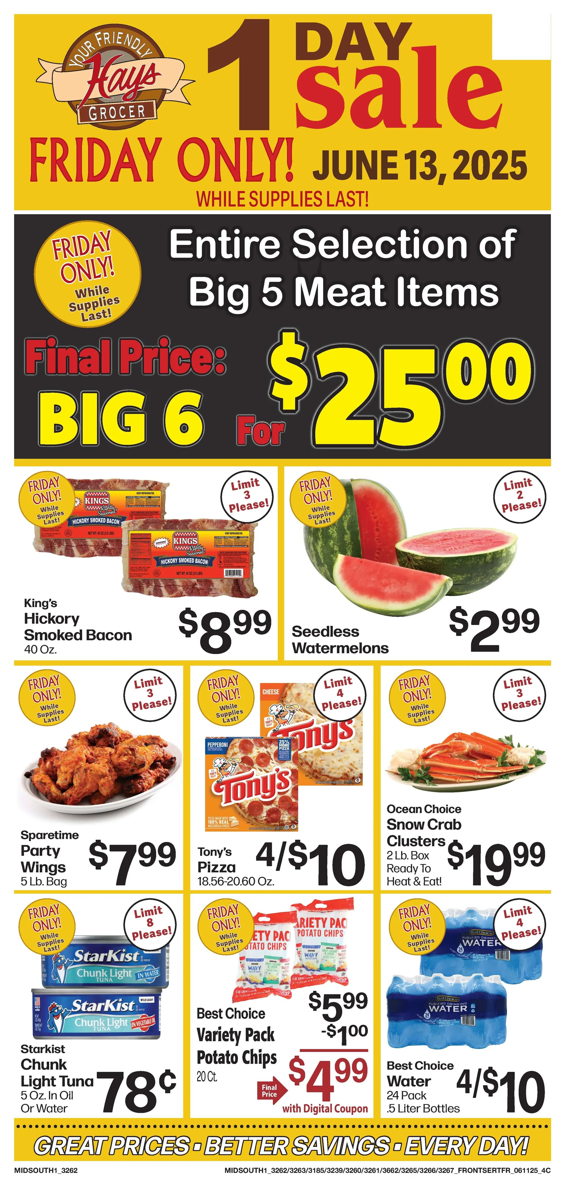 Weekly ad Hays Supermarket weekly ads from June 11 to June 17 2025 - Page 2