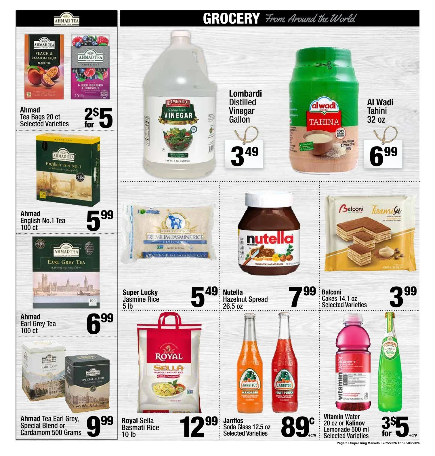 Weekly ad Super King Markets Sales from February 25 to March 3 2026 - Page 2