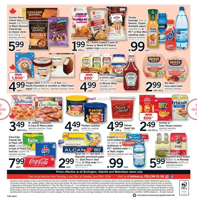  Fortinos Sales from June 25 to June 30 2026 - flyer page 2
