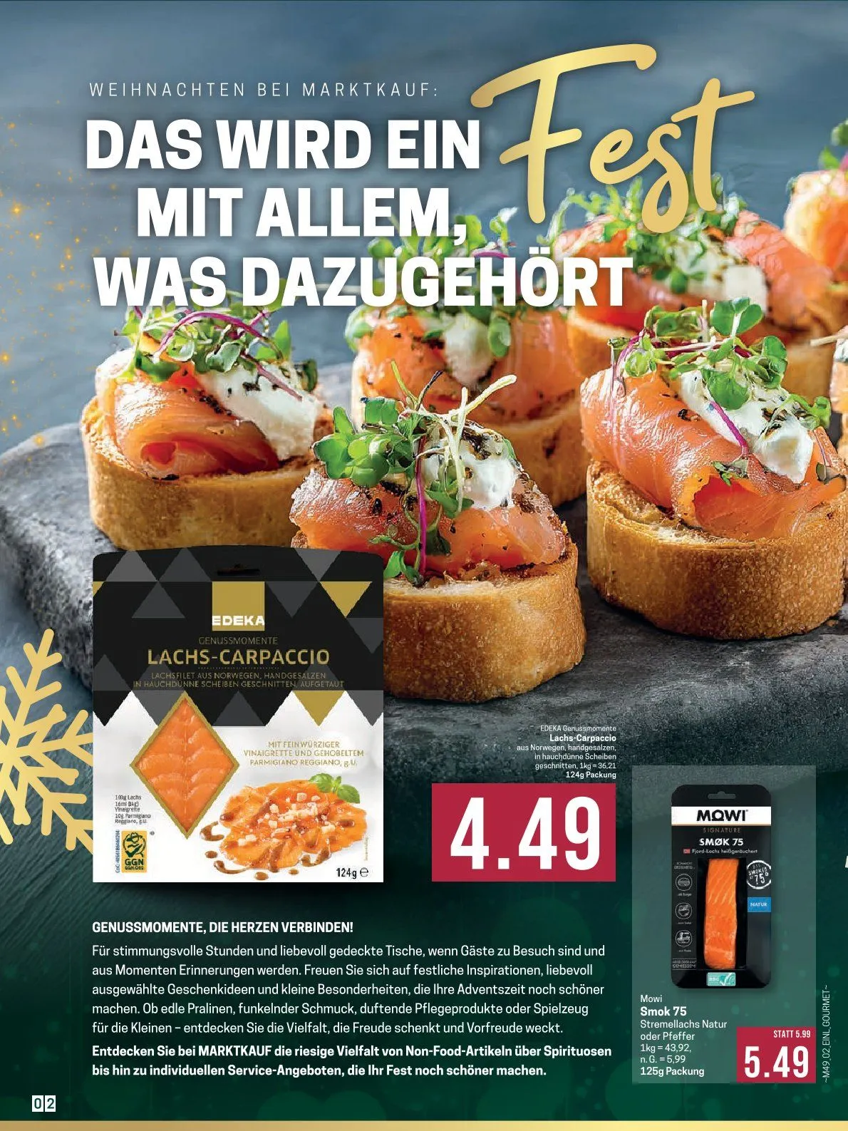 Marktkauf  von 1. Dezember bis 3. Januar 2026 - Prospekt seite 2