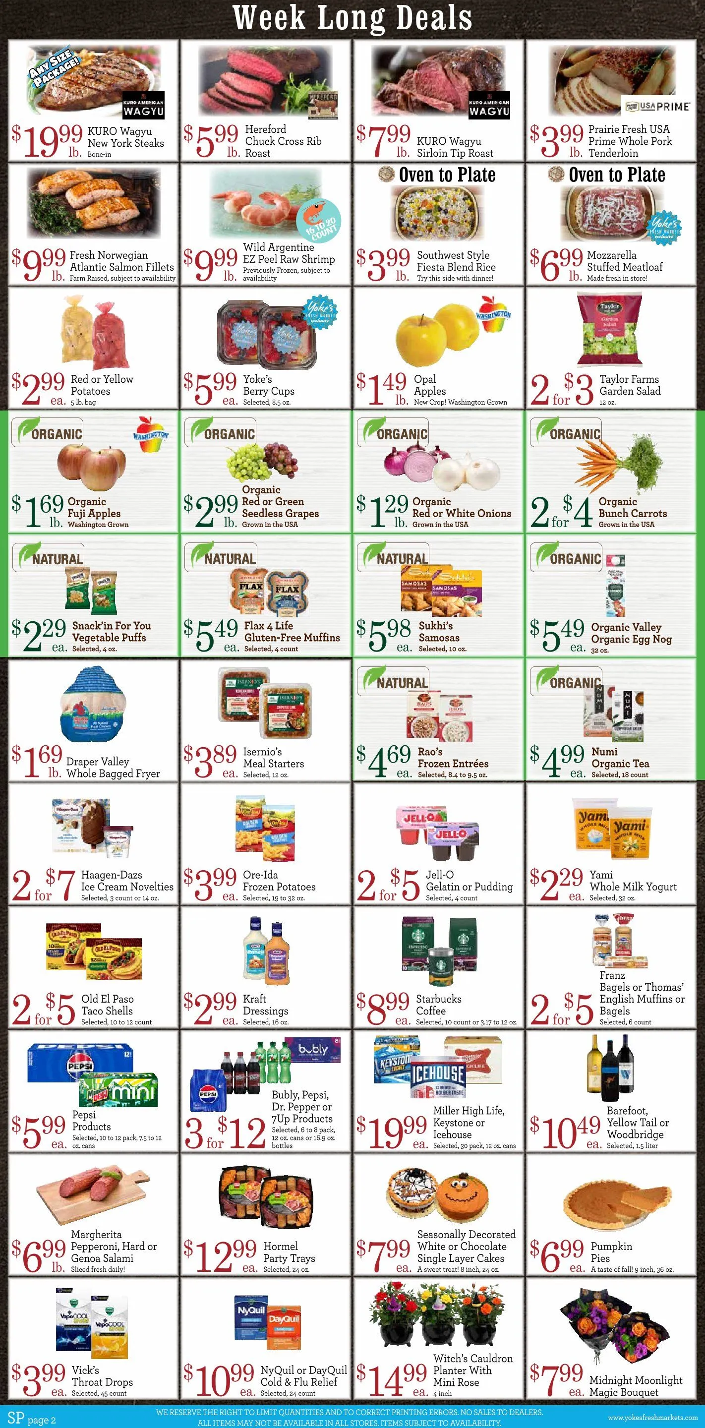 Weekly ad Yoke's Fresh Market Sales from October 22 to October 28 2025 - Page 2